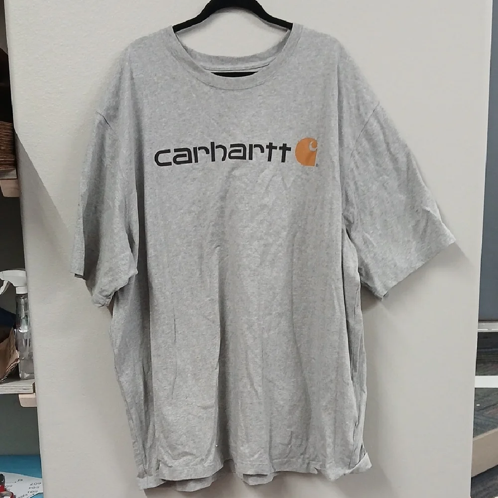 Carhartt Heather Gray Short Sleeve Tee - Picture 1 of 5